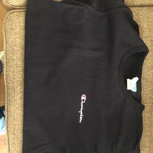 All blue champion T-shirt